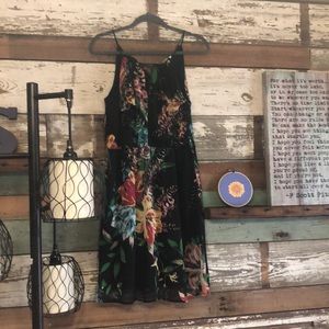 SOLD Floral halter cut dress